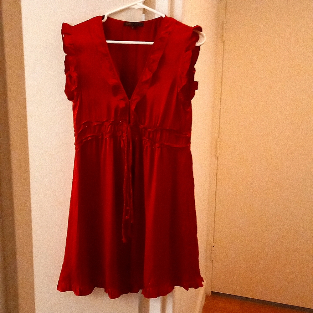 Red dress